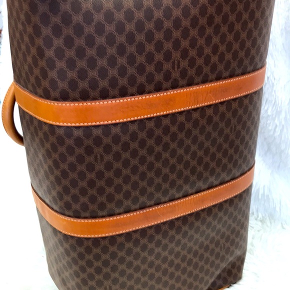 CELINE MACADAME VINTAGE BOSTON/DUFFLE BAG - Picture 5 of 13